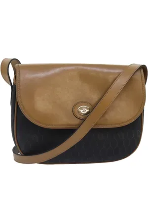 Dior Pre-owned, Dame, Flerfarvet, ONE SIZE, Uld, Pre-owned Laeder dior-tasker