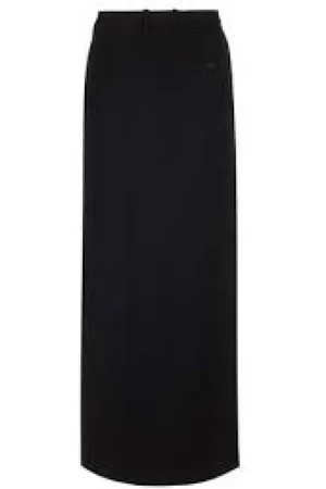 Balenciaga Nederdel, Dame, Sort, XS, Uld, Stilfuld Mini Nederdel til Kvinder