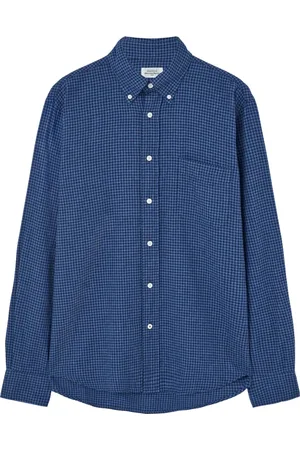 HARTFORD Skjorte, Herre, Blå, XL, Blå Indigo Skjorte