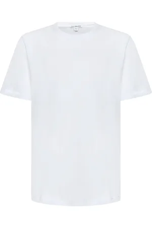 James Perse Top, Herre, Hvid, S, Bomuld, Hvid Crewneck T-shirt til Mænd