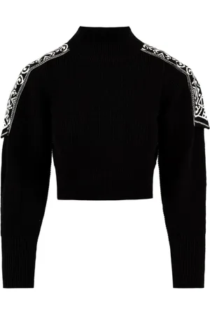 AKEP Strik, Dame, Sort, S, Uld, Sorte Sweaters til Mænd