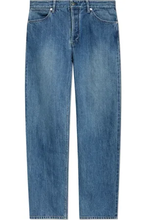 Jil Sander Jeans, Dame, Blå, W27, Bomuld, Jeans med logo