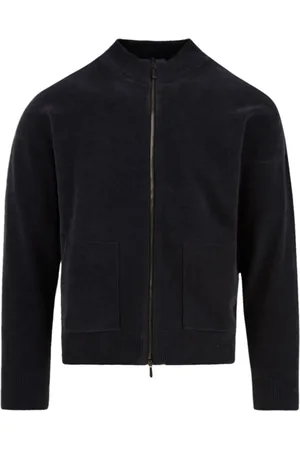 DRUMOHR Sweathshirts & Hoodies, Herre, Grå, S, Uld, Grå uldfrakke