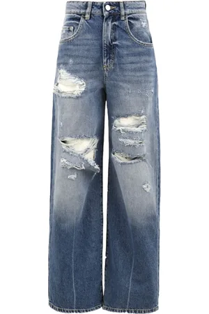 Icon Denim Jeans, Dame, Blå, W27, Denim, Los Angeles Poppy Jeans