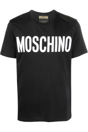 Moschino Top, Herre, Sort, S, Uld, Stilfulde T-shirts og Polos