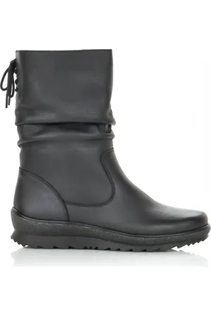 Remonte Sko, Dame, Sort, 40 EU, Uld, Sorte Lukkede Booties Ankelstøvler Kvinder
