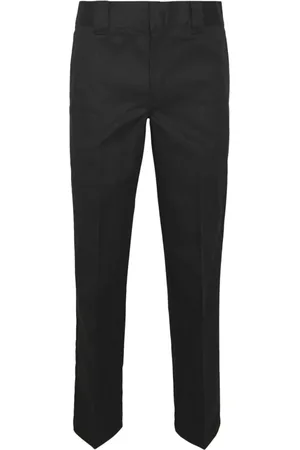 Dickies Bukser, Herre, Sort, W33 L34, Bomuld, Klassiske arbejds chino bukser