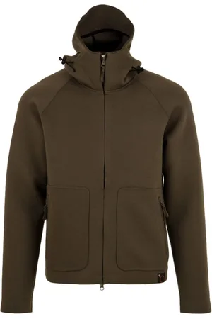 Aspesi Jakke, Herre, Brun, 2XL, Uld, Militærstil Sweater