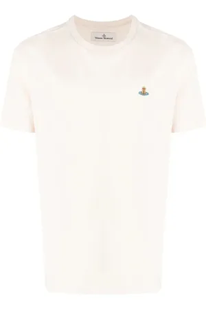 Vivienne Westwood Top, Herre, , XL, Bomuld, Bomuld T-shirt med Orb Logo