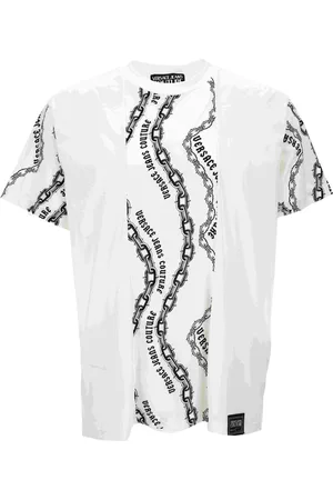 VERSACE Top, Herre, Hvid, 3XL, T-shirts og Polos