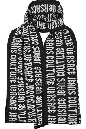 VERSACE Tilbehør, Dame, Sort, ONE SIZE, Læder, Tørklæder