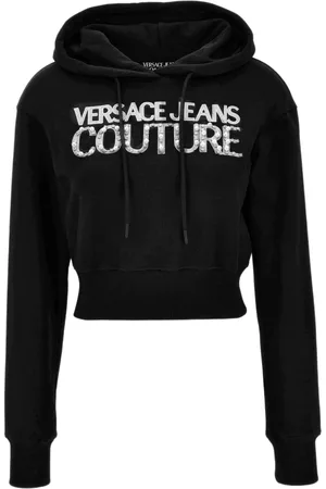 VERSACE Sweathshirts & Hoodies, Dame, Sort, S, Bomuld, Sweaters