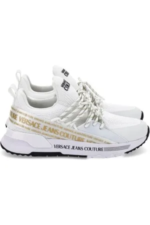 VERSACE Sko, Dame, Hvid, 36 EU, Uld, Sneakers