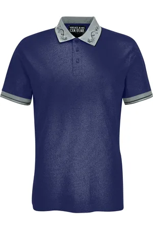 VERSACE Top, Herre, Blå, M, T-shirts og Polos