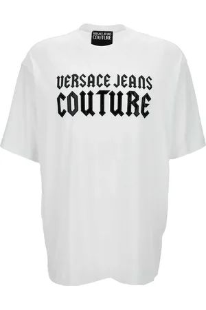 VERSACE Top, Herre, Hvid, L, T-shirts og Polos