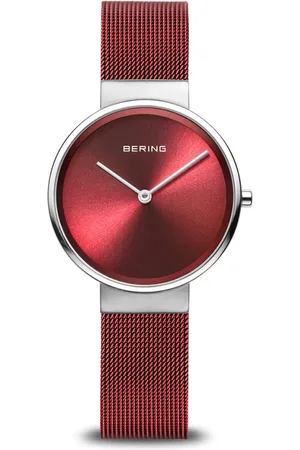 Bering Tilbehør, Dame, Rød, ONE SIZE, Damearmbåndsur Classic 14531-303