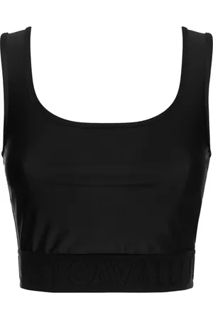 Roberto Cavalli Top, Dame, Sort, 2XS, Uld, Top