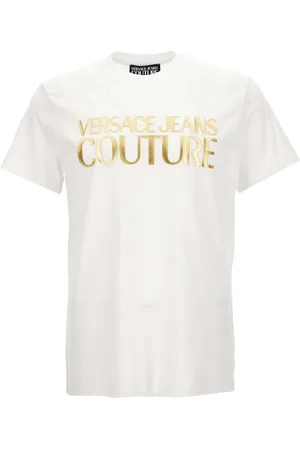 VERSACE Top, Herre, Hvid, XL, T-shirts og Polos