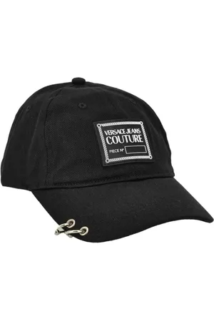 VERSACE Tilbehør, Dame, Sort, ONE SIZE, Bomuld, Hatte