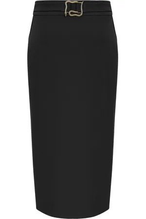 Roberto Cavalli Nederdel, Dame, Sort, L, Polyester, Nederdele