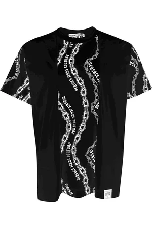 VERSACE Top, Herre, Sort, L, T-shirts og Polos
