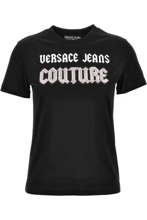 VERSACE Top, Dame, Sort, M, T-shirts og Polos