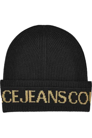 VERSACE Tilbehør, Herre, Sort, ONE SIZE, Hatte