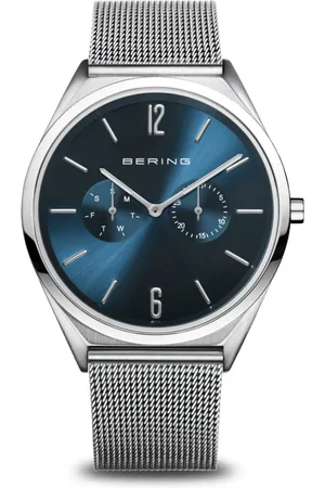Bering Tilbehør, unisex, Grå, ONE SIZE, Unisex Ur Ultra Slim Armbånd Milanese Armbånd 17140-007