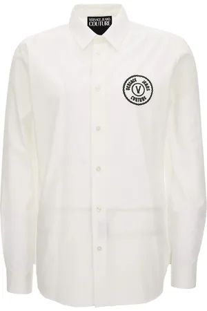 VERSACE Skjorte, Herre, Hvid, S, Skjorter