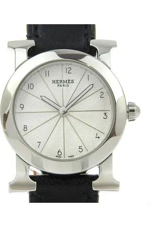 Hermès Pre-owned, Dame, Grå, ONE SIZE, Pre-owned Rustfrit stal watches