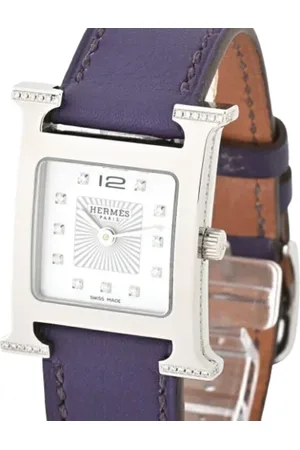Hermès Pre-owned, Dame, Hvid, ONE SIZE, Pre-owned Rustfrit stal watches