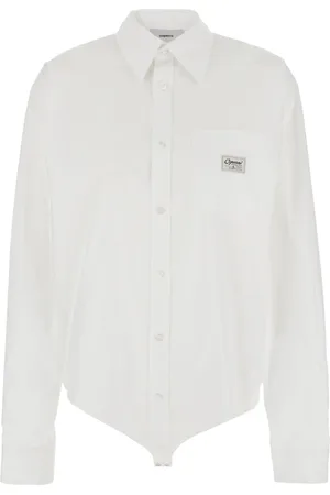 COPERNI Top, Dame, Hvid, S, Bomuld, Hvid Poplin Skjorte