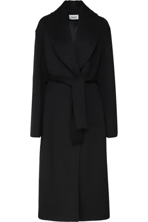 Mariuccia Milano Frakke, Dame, Sort, L, Sort Frakke Kåbe Stil