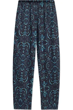 Hanro Nightwear & Lounge, Dame, Blå, S, Uld, Bukser Marlene