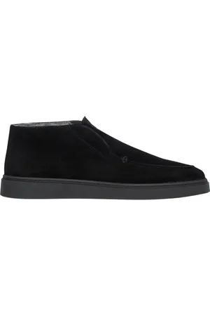 Estro Sko, Herre, Sort, 40 EU, Herres loafers lavet af premium italiensk ægte velour