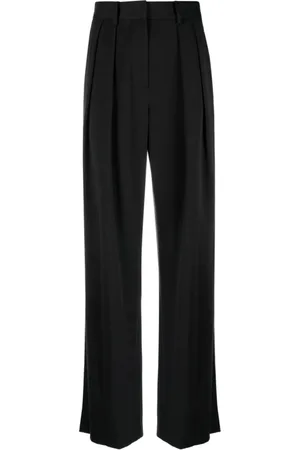 Staud Bukser, Dame, Sort, M, Polyester, Bred Ben Plisseret Luisa Bukser