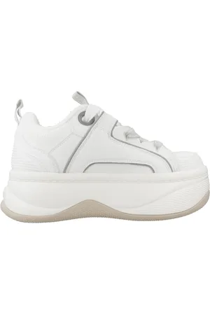 Buffalo Sko, Dame, Hvid, 40 EU, Platform Sneakers