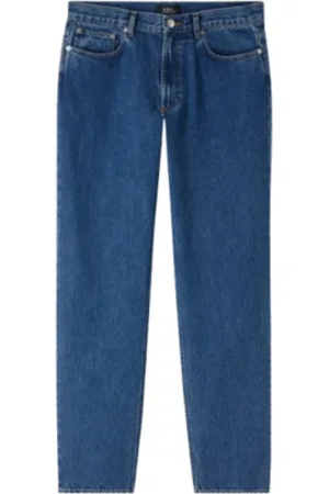 A.P.C. Jeans, Herre, Blå, W32, Bomuld, Vintage Straight Leg Jeans