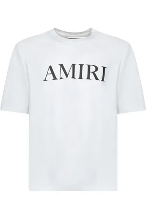 AMIRI Top, Herre, Hvid, L, Bomuld, Hvid T-shirt Afslappet Stil