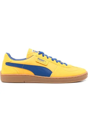 PUMA Sko, Herre, Gul, 44 1/2 EU, Uld, Parma Super Team Sneaker