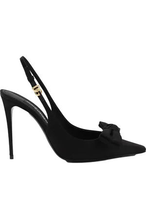 Dolce & Gabbana Sko, Dame, Sort, 40 1/2 EU, Sorte Bue Stiletto Pumps