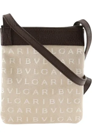 Bvlgari Pre-owned, Dame, , ONE SIZE, Uld, Pre-owned Canvas skuldertasker