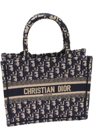 Dior Pre-owned, Dame, Flerfarvet, ONE SIZE, Tyl, Pre-owned Canvas totes