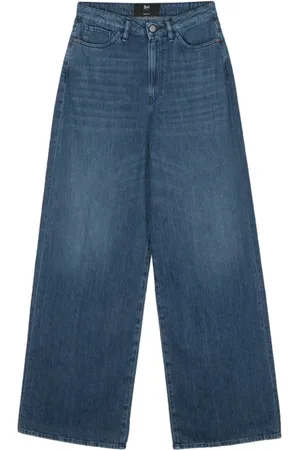 3x1 Jeans, Dame, Blå, W29, Midstone Flip Jean