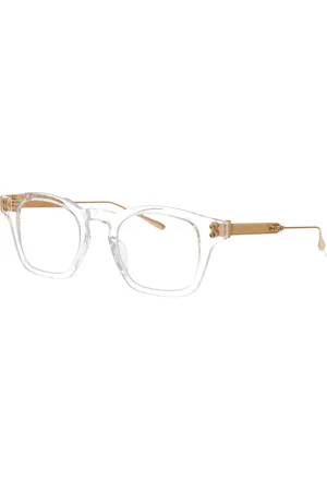 AKONI Tilbehør, unisex, Gul, 48 MM, Smart Optiske Briller til Wise Stil
