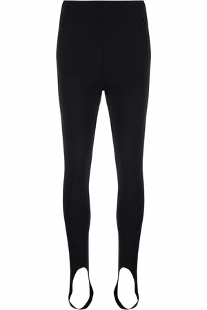 WARDROBE.NYC Bukser, Dame, Sort, L, Sort højhalset stigbøjle leggings