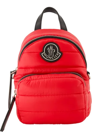 Moncler Taske, Dame, Rød, ONE SIZE, Uld, Rød Vandtæt Nylon Skuldertaske