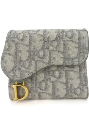 Dior Pre-owned, Dame, Grå, ONE SIZE, Tyl, Pre-owned Canvas punge