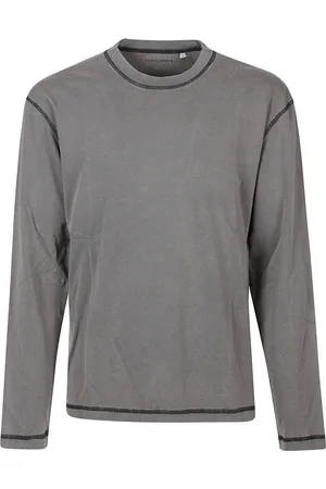 Sunflower Top, Herre, Grå, L, Kontrast Langærmet T-shirt