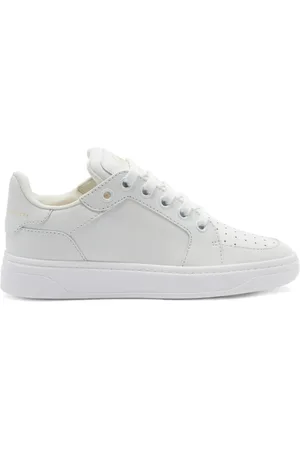 Giuseppe Zanotti Sko, Herre, Hvid, 43 1/2 EU, Læder, Hvide Lave Top Sneakers i Læder